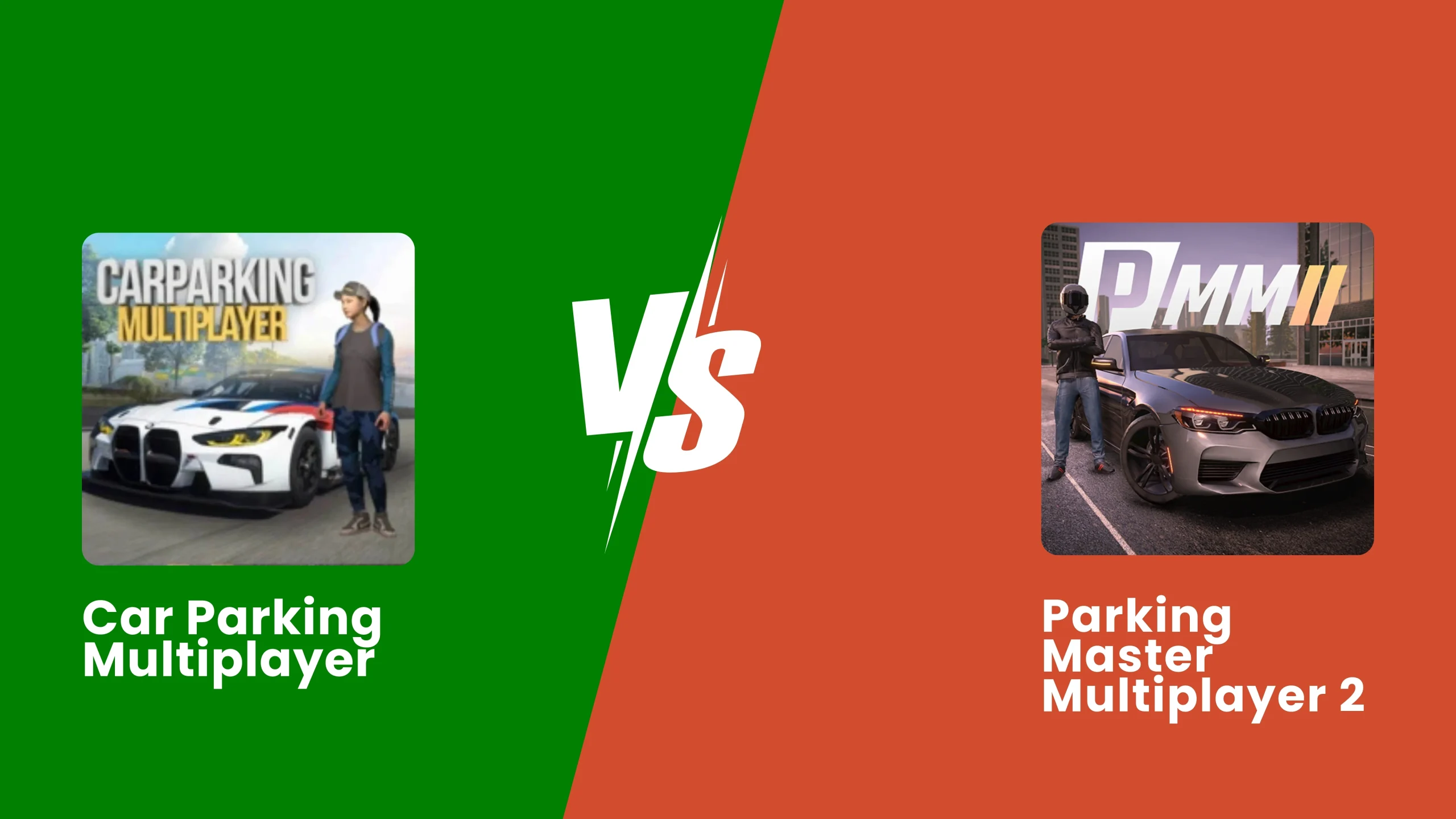 Car Parking Multiplayer APK vs PMM 2